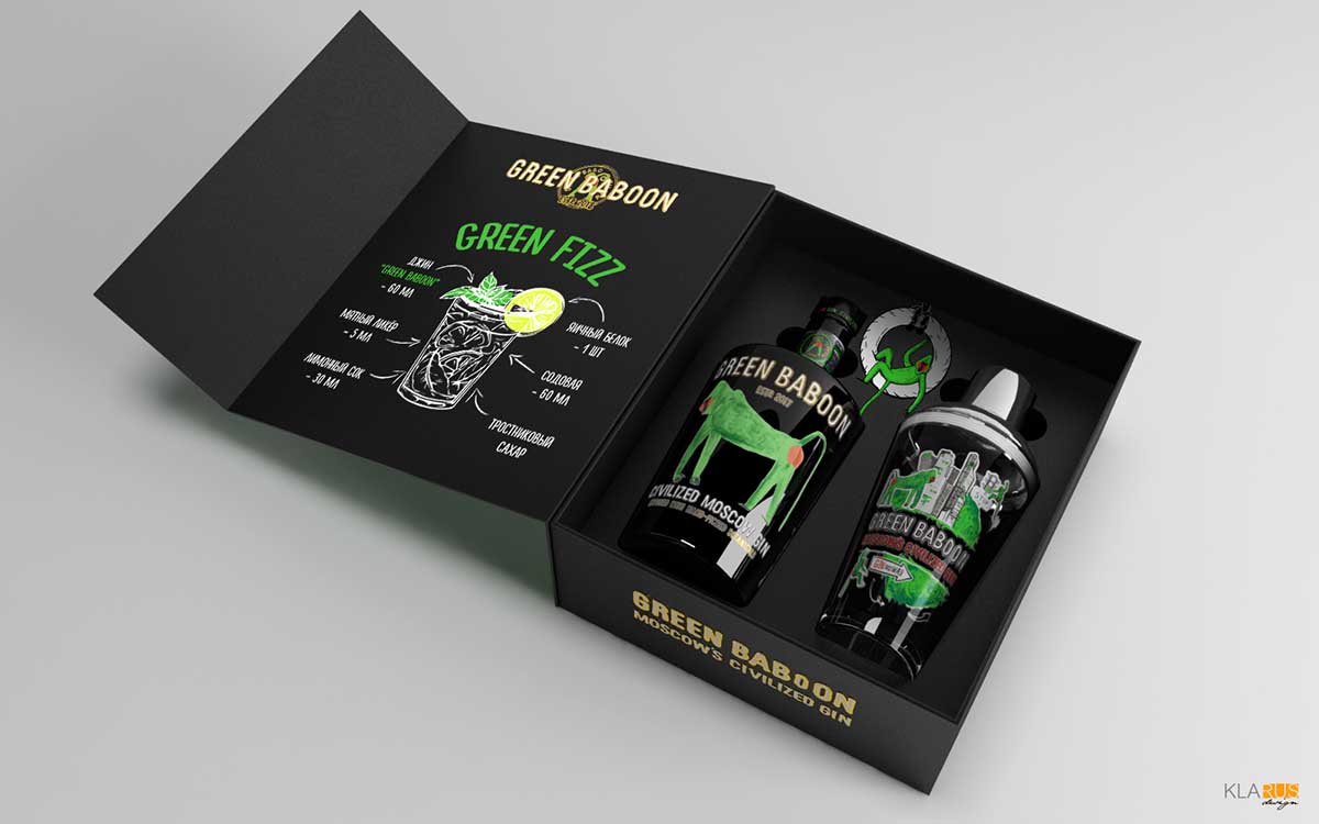 Welcome pack для Green Baboon