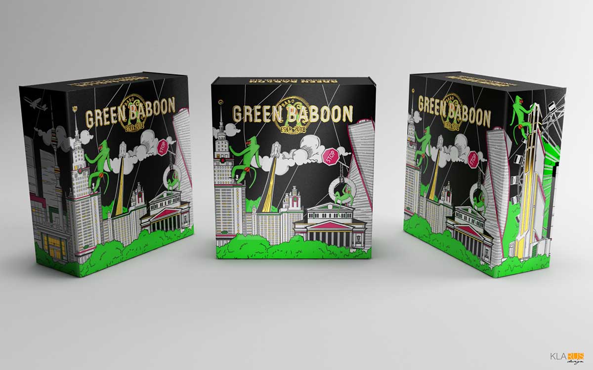Welcome pack для Green Baboon