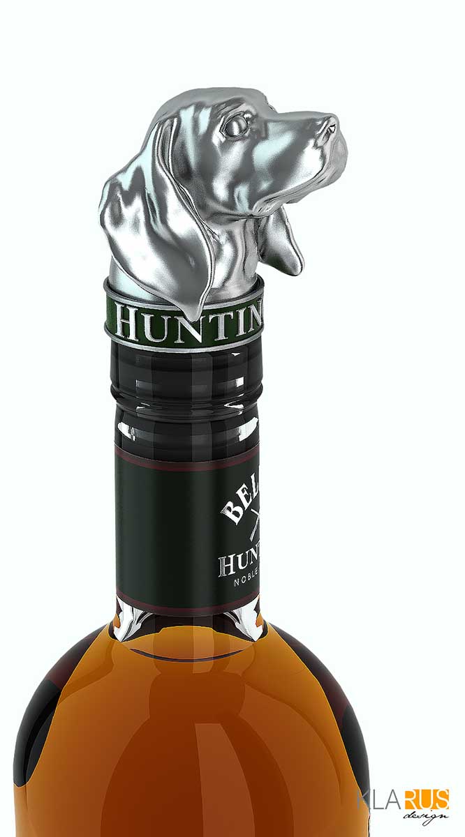 Гейзер на бутылку для бренда Beluga Hunting 2