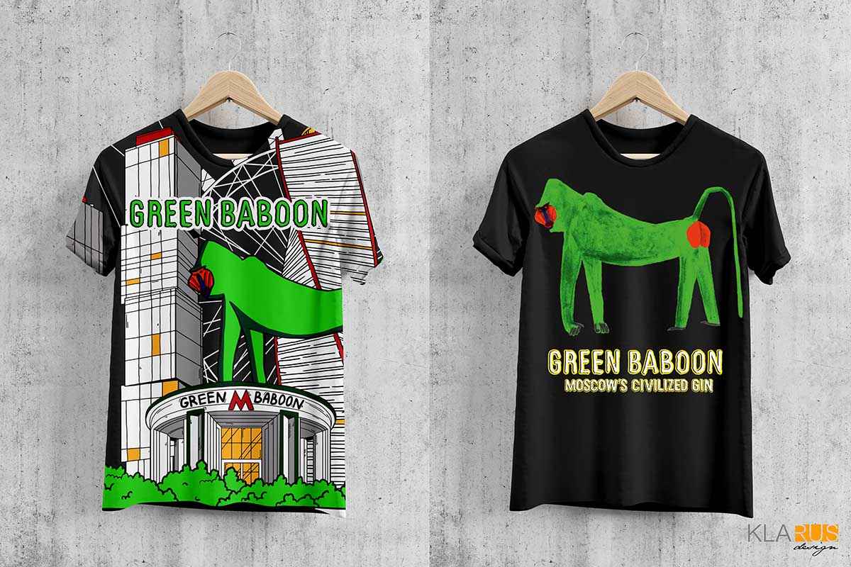Футболка Green Baboon 2