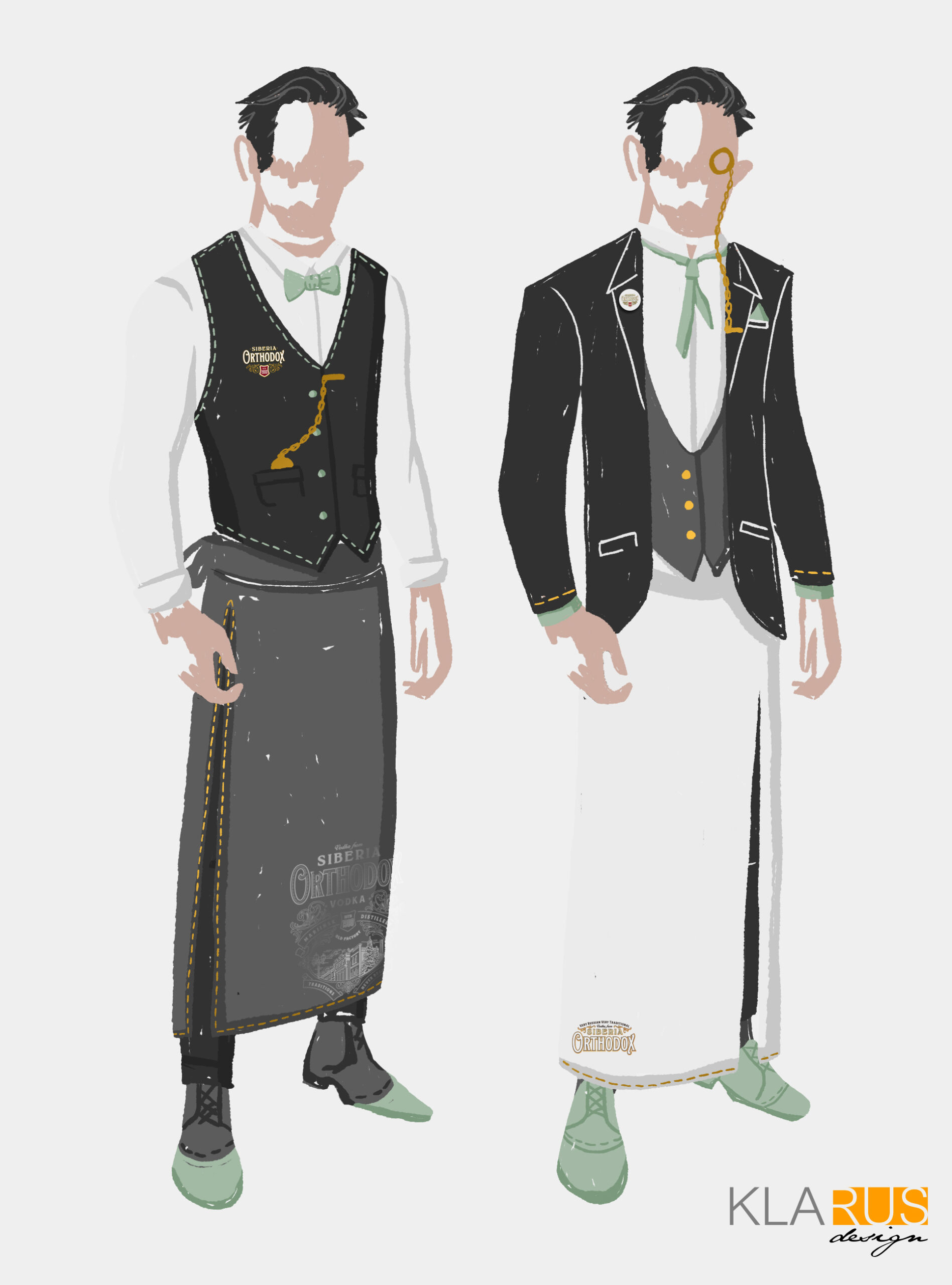 Скетчи промо-одежды Orthodox